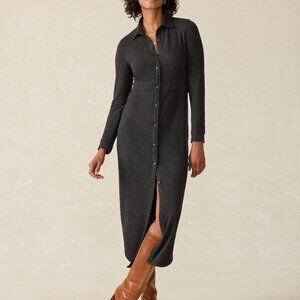 Faherty Women Medium Legend Sweater Maxi Dress